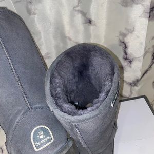 Grey Bearpaw Boots